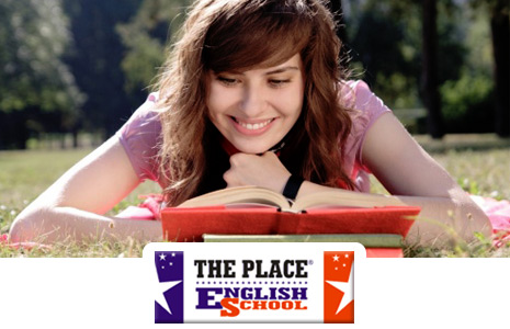 Inglês ao seu alcance! 50% de desconto em 1 mês de curso de Inglês na The Place English School. De R$ 100,00 por R$ 50,00.